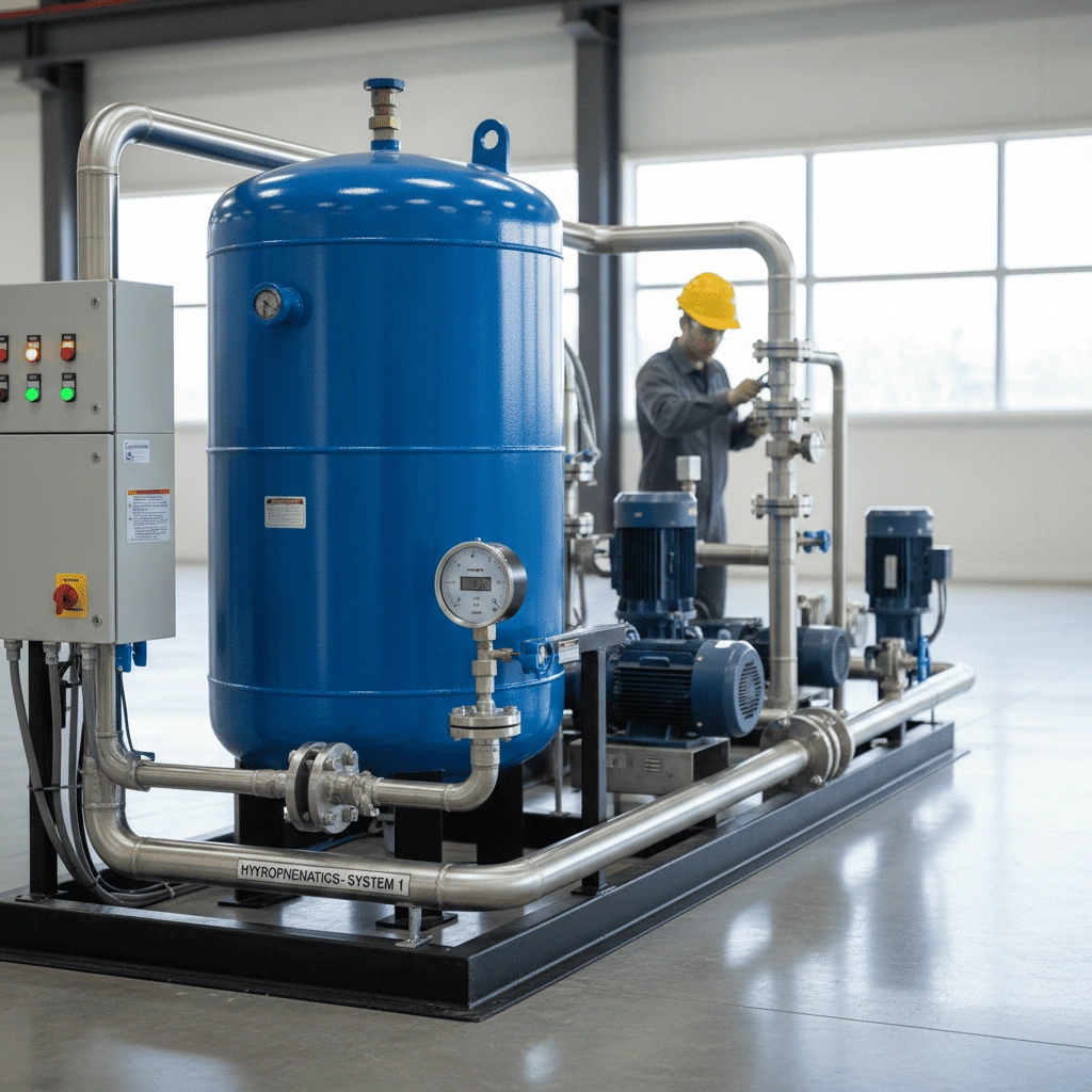 Hydro pneumatic systems